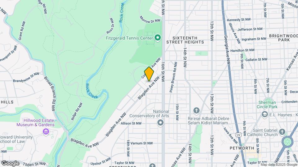 4822 Blagden Ave NW Map and Location Details