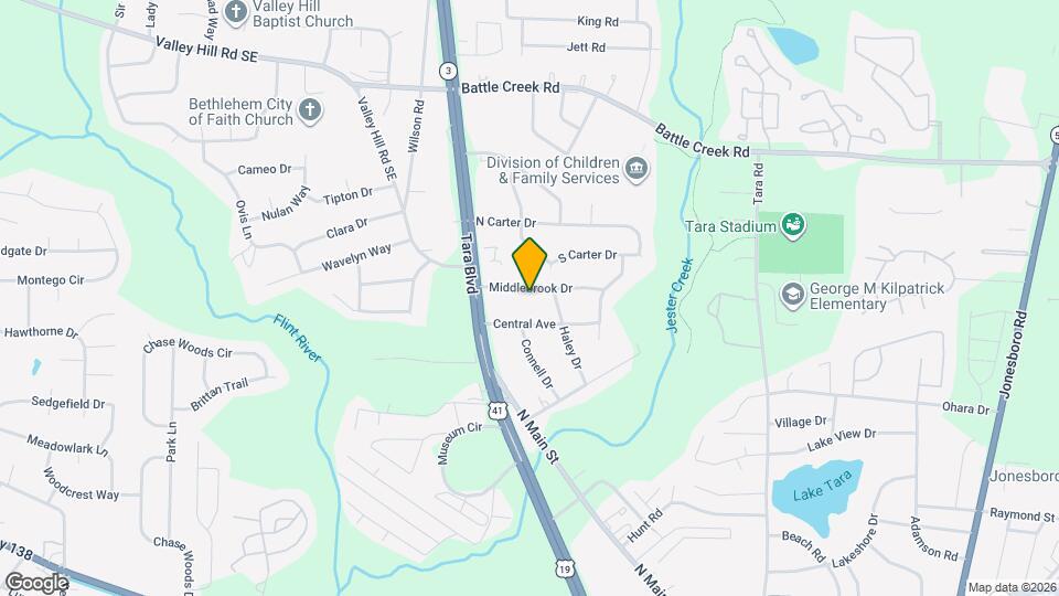 717 Middlebrook Dr Map and Location Details