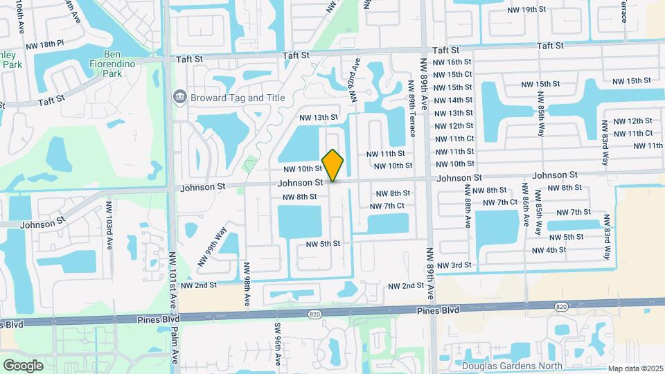9320 Johnson St Mapa y Detalles de la Ubicación