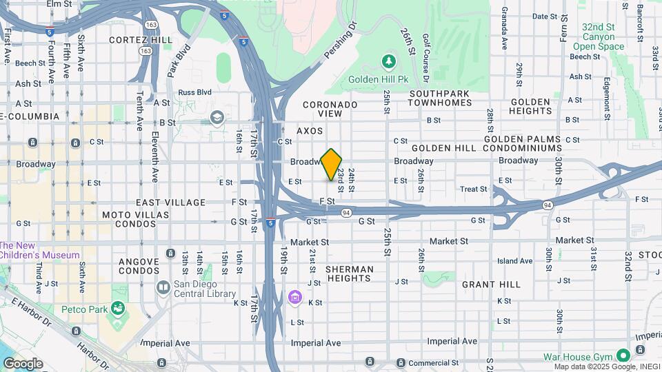 849 22nd St Map and Location Details