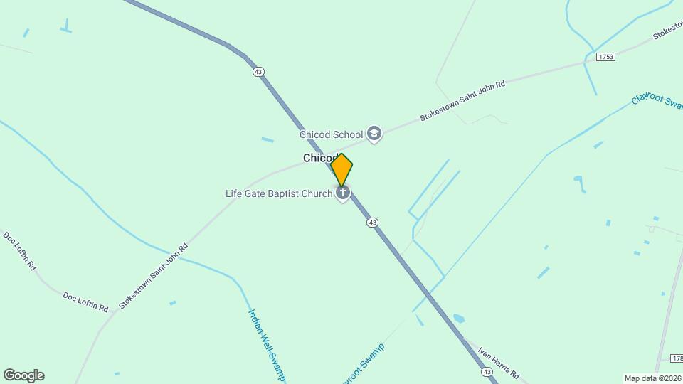 7584 NC-43 Map and Location Details