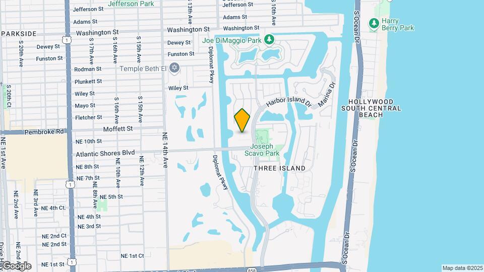 2101 Atlantic Shores Blvd, Unit 107 Map and Location Details