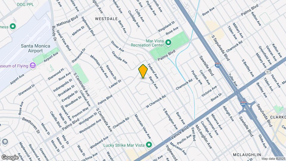 3460 Stoner Ave Map and Location Details