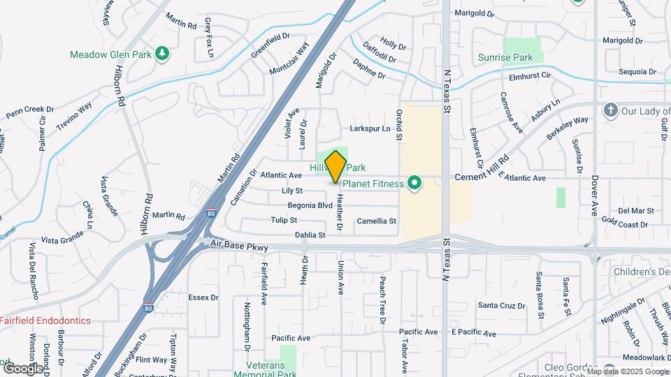 2519 Heather Dr Map and Location Details