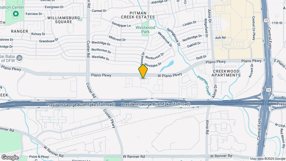 615 Arapaho Dr Map and Location Details