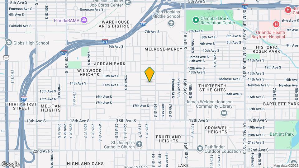 1939 14th Ave S Map and Location Details