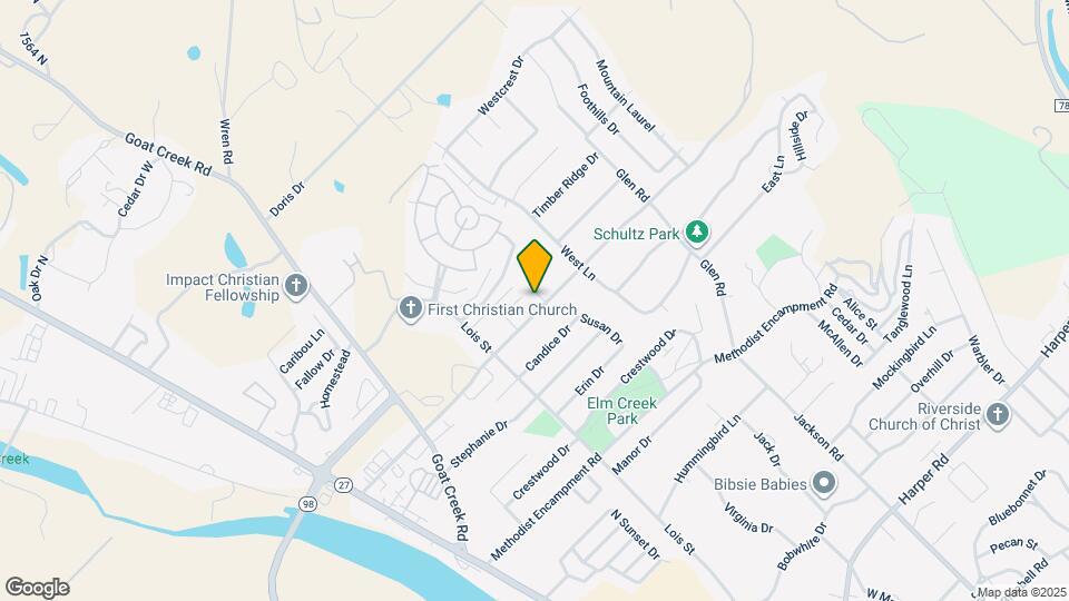 1801 Woodstone Dr Map and Location Details