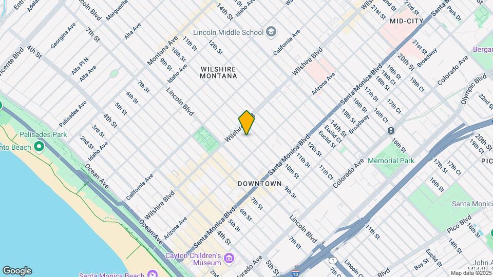 1227 9th St Map and Location Details