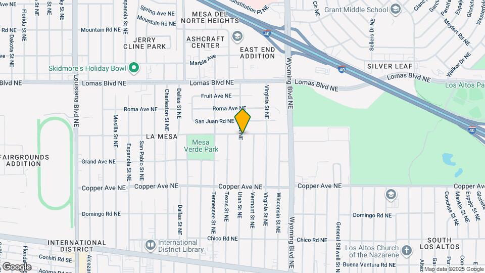 8300 Marquette Ave NE Mapa y Detalles de la Ubicación