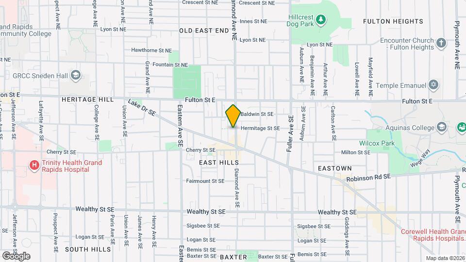 129 Diamond Ave SE Map and Location Details