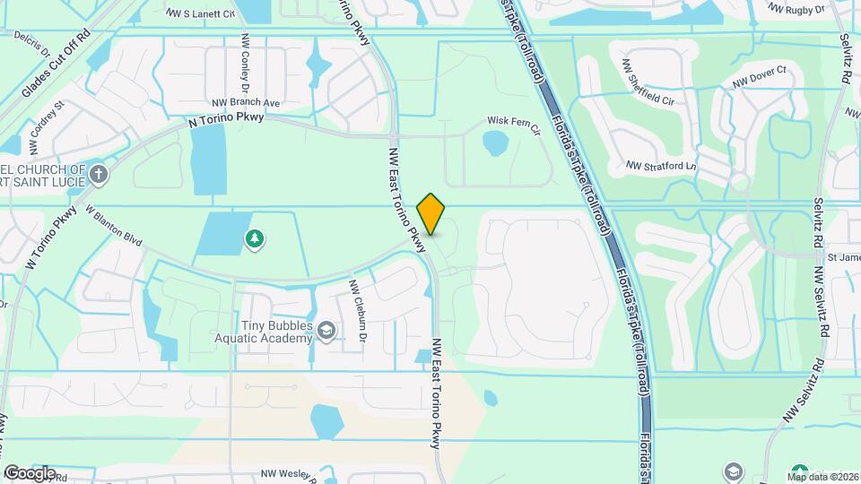 2851 NW Treviso Cir Map and Location Details