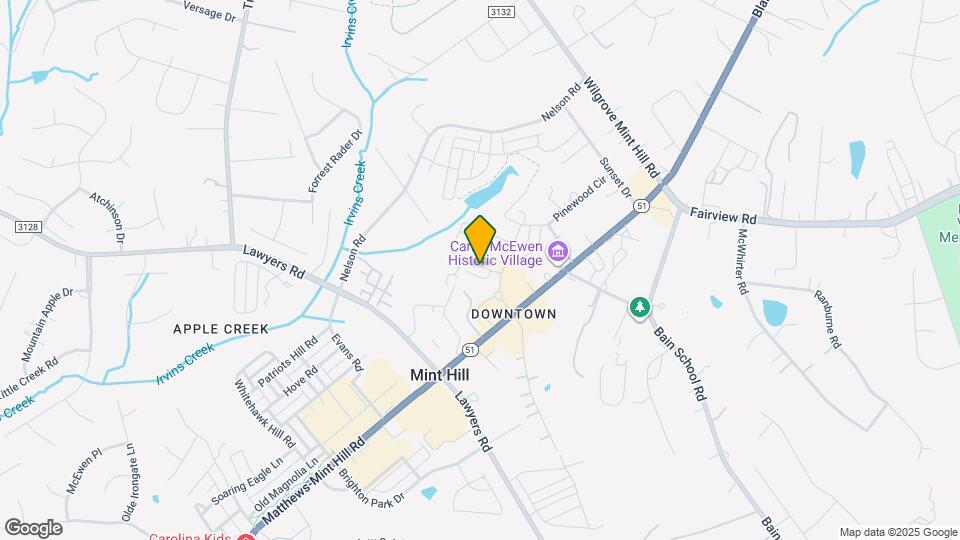 1225 Colgher St Map and Location Details