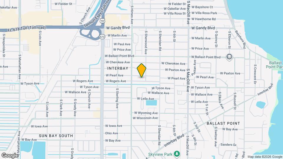 3405 W Rogers Ave Map and Location Details