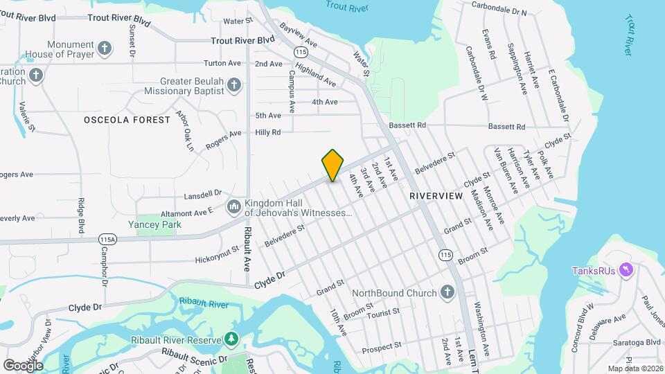 9279 6th Ave Map and Location Details