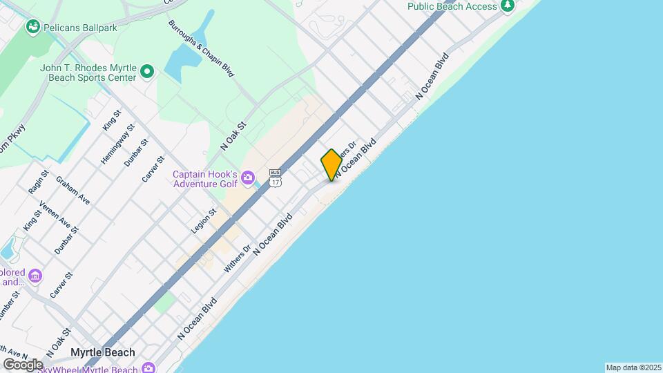 2406 N Ocean Blvd-Unit -104.1347293 Map and Location Details