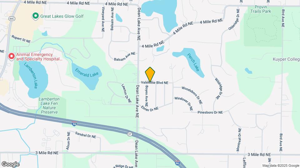 2242 Valentine Blvd NE Map and Location Details