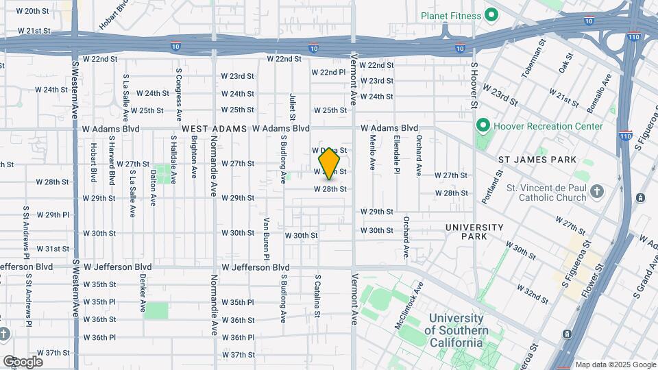 1449 W 28th St, Unit 1449-1 Map and Location Details