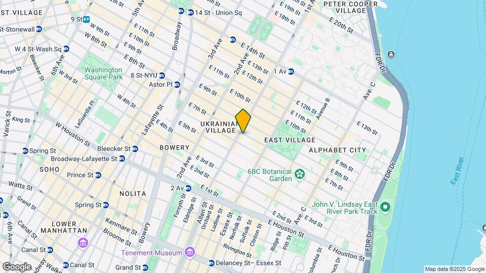 92 E 7th St Map and Location Details