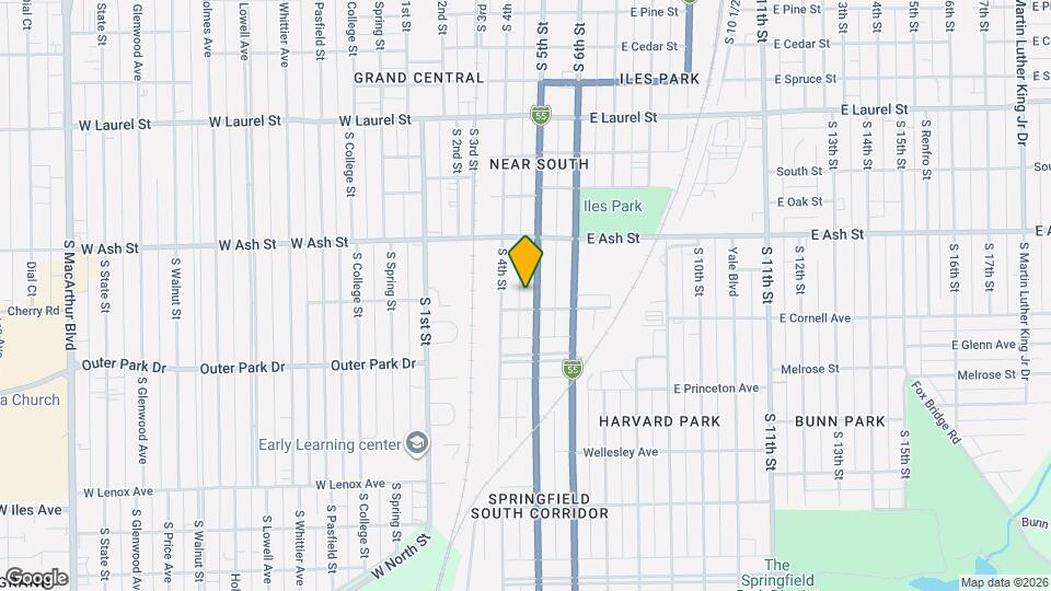 2065 S 5th St Map and Location Details