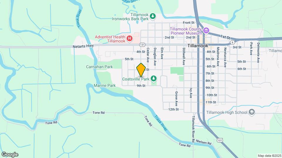 804 Chestnut Dr Map and Location Details