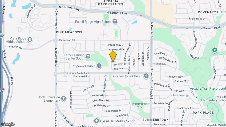 4205 Fernleaf Dr Map and Location Details