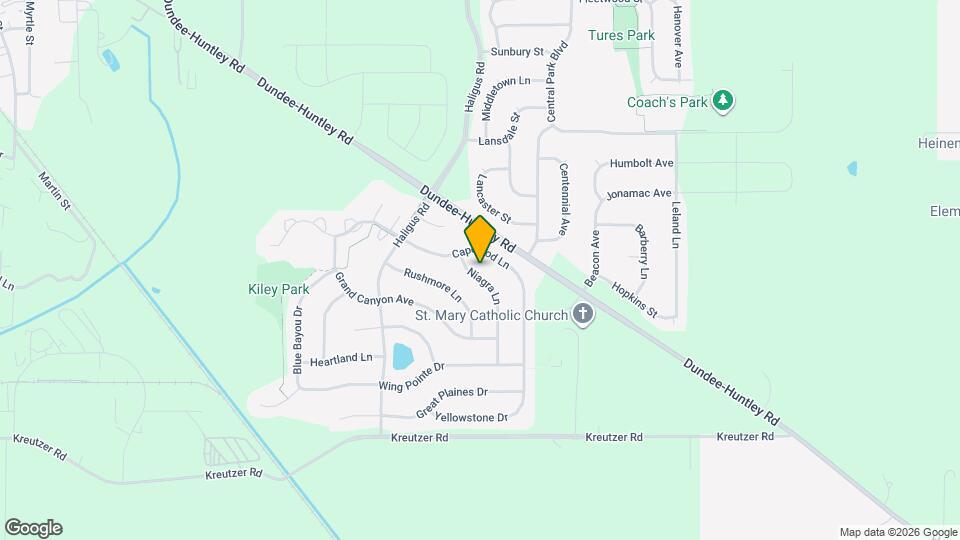 11730 Niagra Ln Map and Location Details