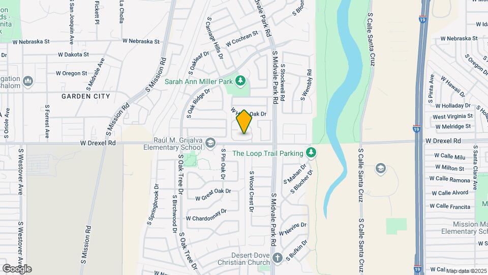 1670 W Park Wood Ln, Unit 1670 Map and Location Details