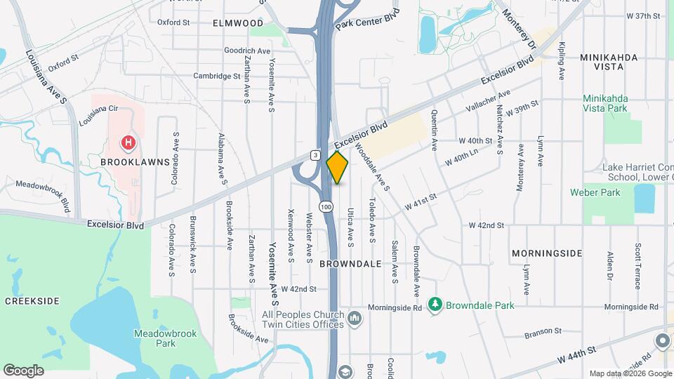 4061 Vernon Ave S, Unit 4061 Mapa y Detalles de la Ubicación