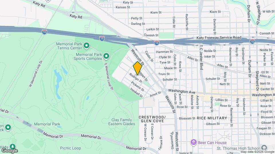 6409 Prague St Map and Location Details