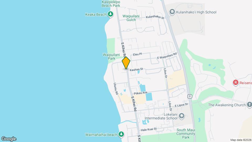 1106 S Kihei Rd Map and Location Details