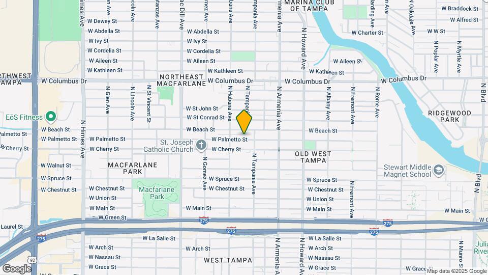 2717 W Palmetto St Map and Location Details