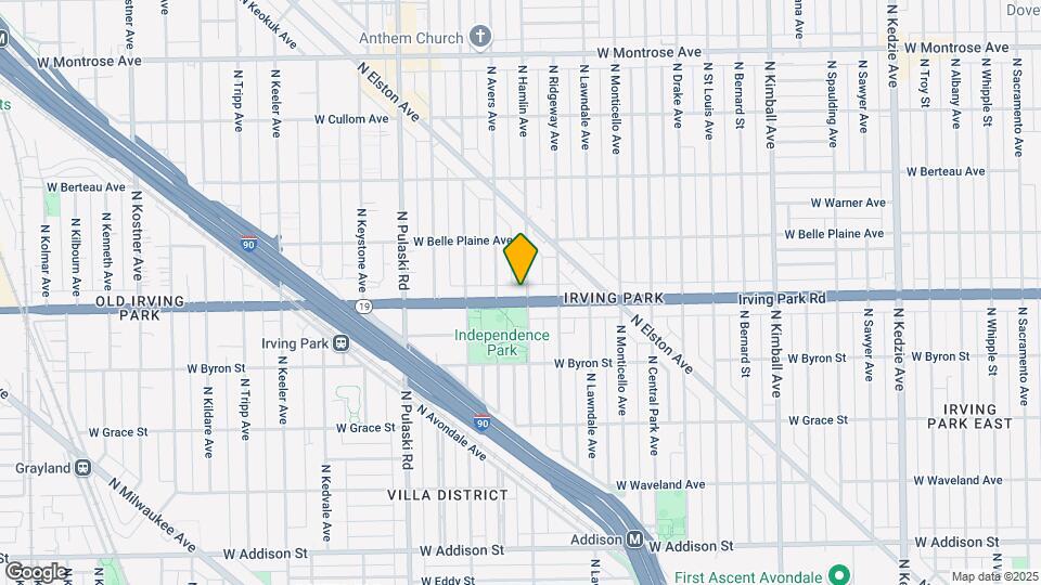 4004 Hamlin N Ave, Unit 2S Mapa y Detalles de la Ubicación