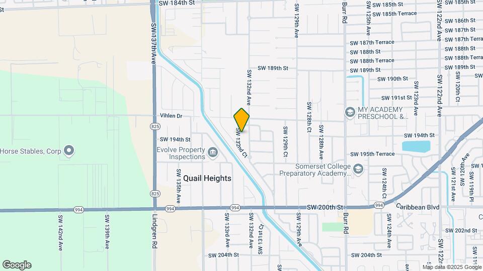 19367 SW 132nd Ct Map and Location Details
