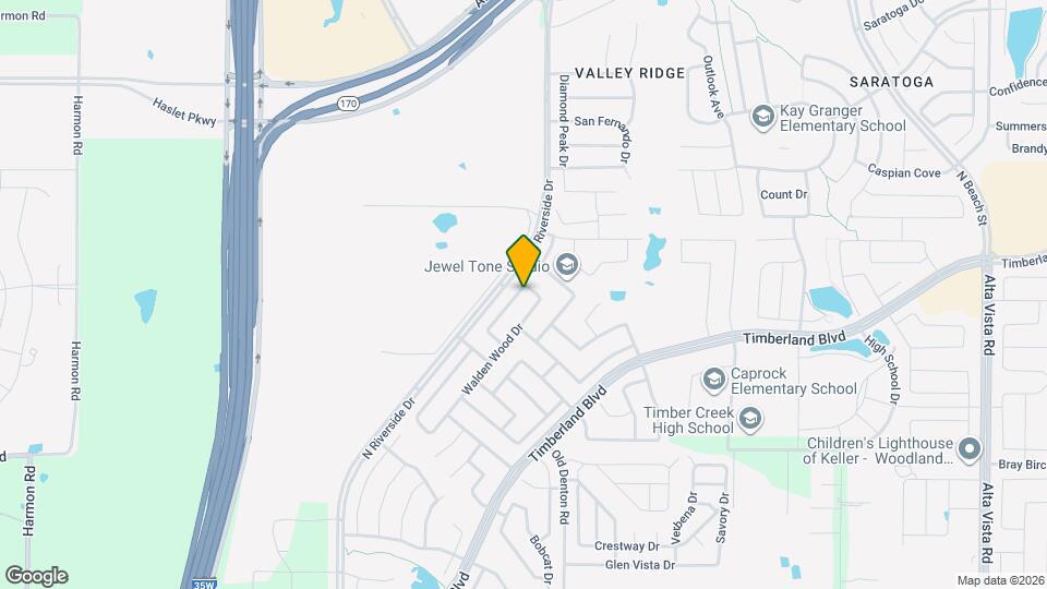 2860 Houston Wood Dr Map and Location Details