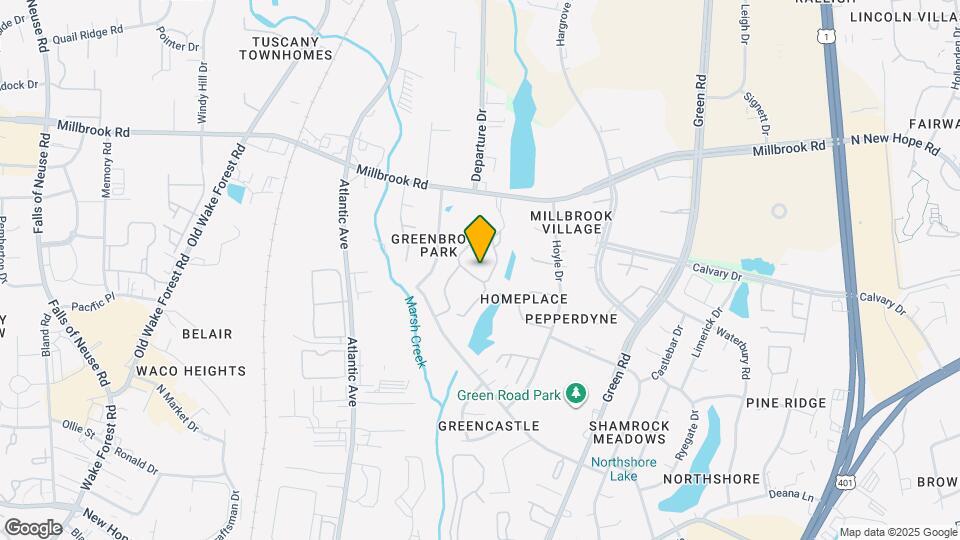 4700 Walden Pond Dr Map and Location Details