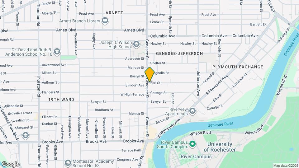 678 Genesee St Map and Location Details