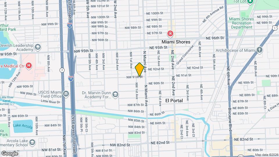 12 NW 91st St Map and Location Details