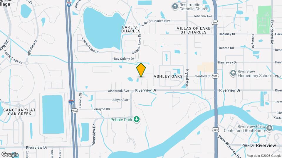 7814 Riverwood Oaks Dr Mapa y Detalles de la Ubicación