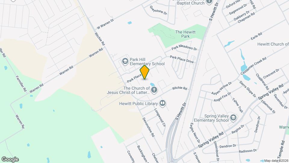 619 Monticello Cir Map and Location Details