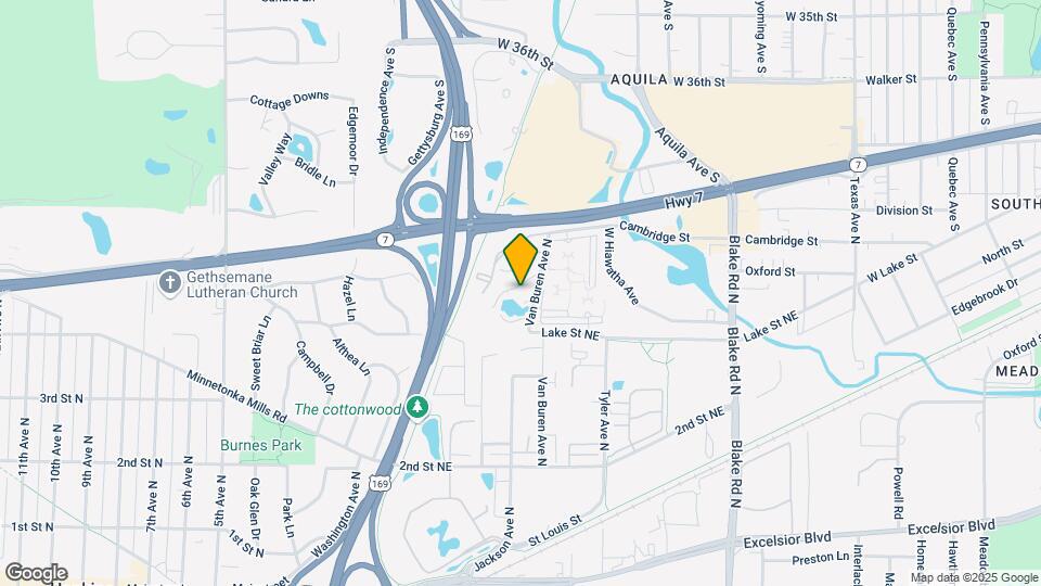 Auburn Townhomes Map and Location Details