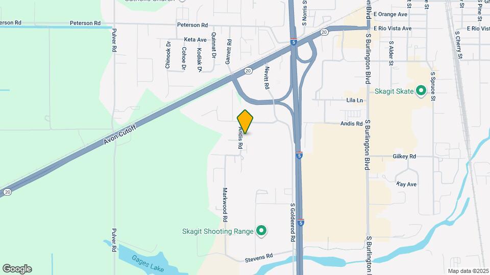 1062 Andis Rd Map and Location Details