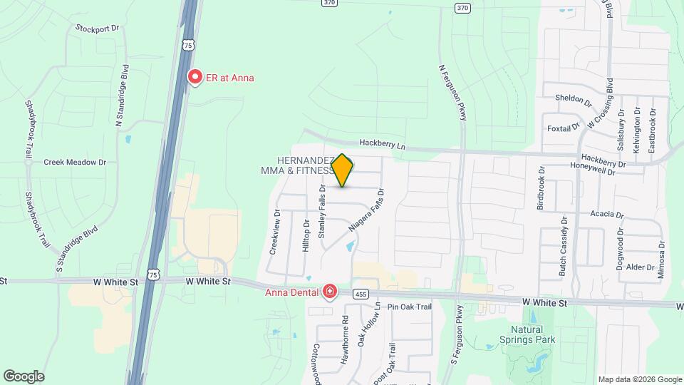 2101 Athabasca Falls Dr Map and Location Details