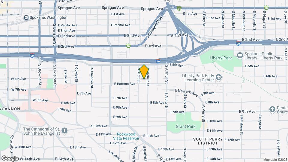 618 S Garfield St Mapa y Detalles de la Ubicación