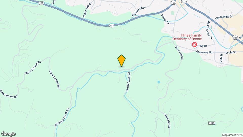 1214 Winklers Creek Rd Map and Location Details