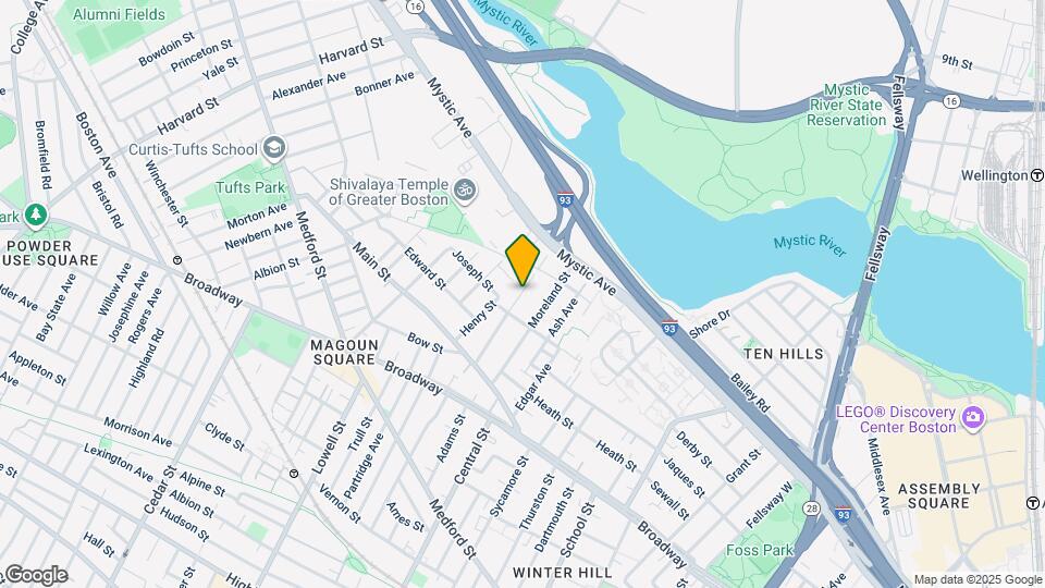 78 Fremont St, Unit 1 Map and Location Details