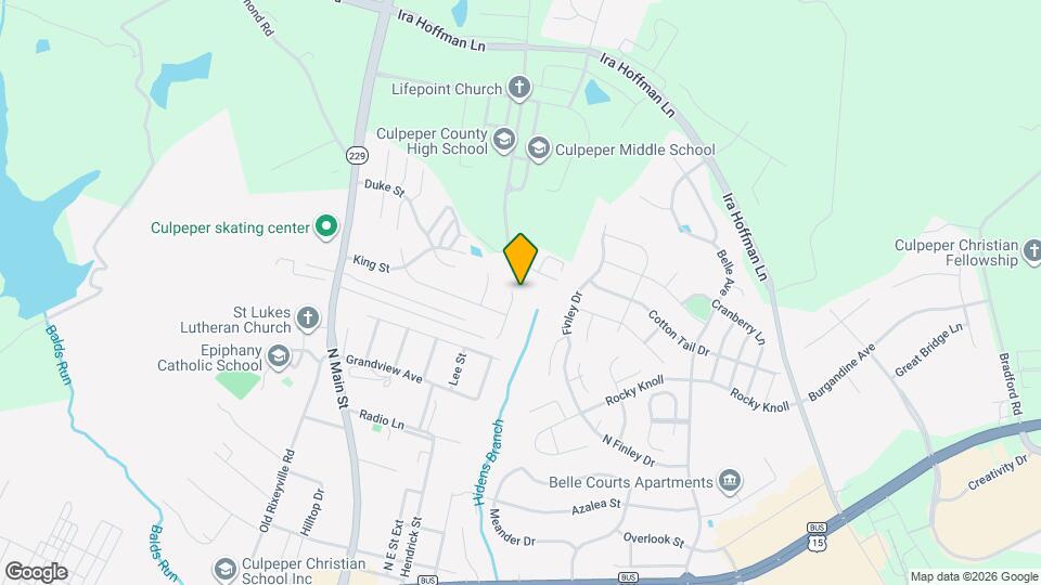 1311 Monarch St Map and Location Details