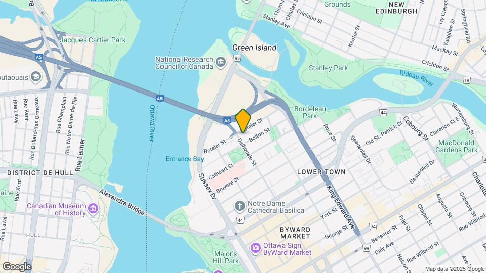 115 Dalhousie St Map and Location Details