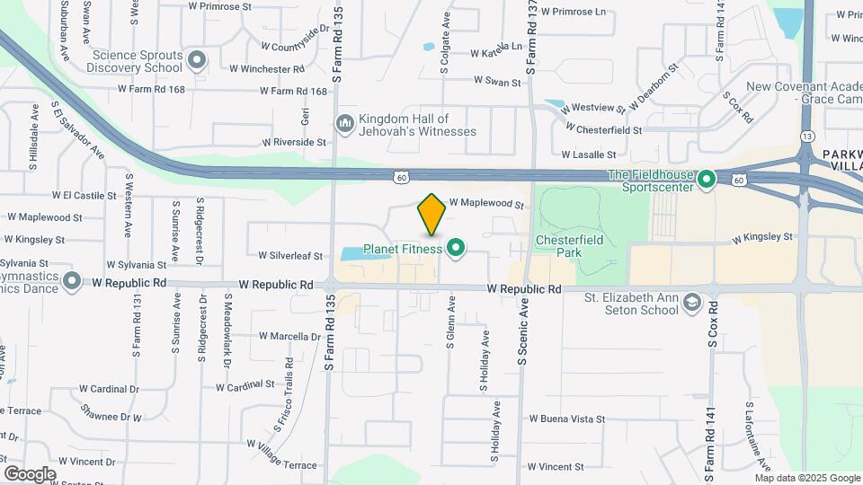 4115 S Glenn Ave Map and Location Details