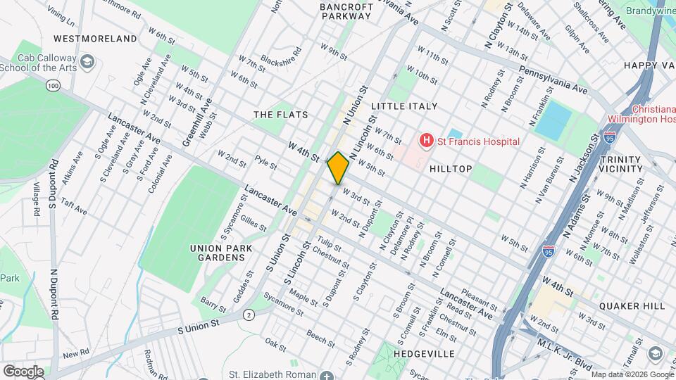 1832 W 3rd St Map and Location Details