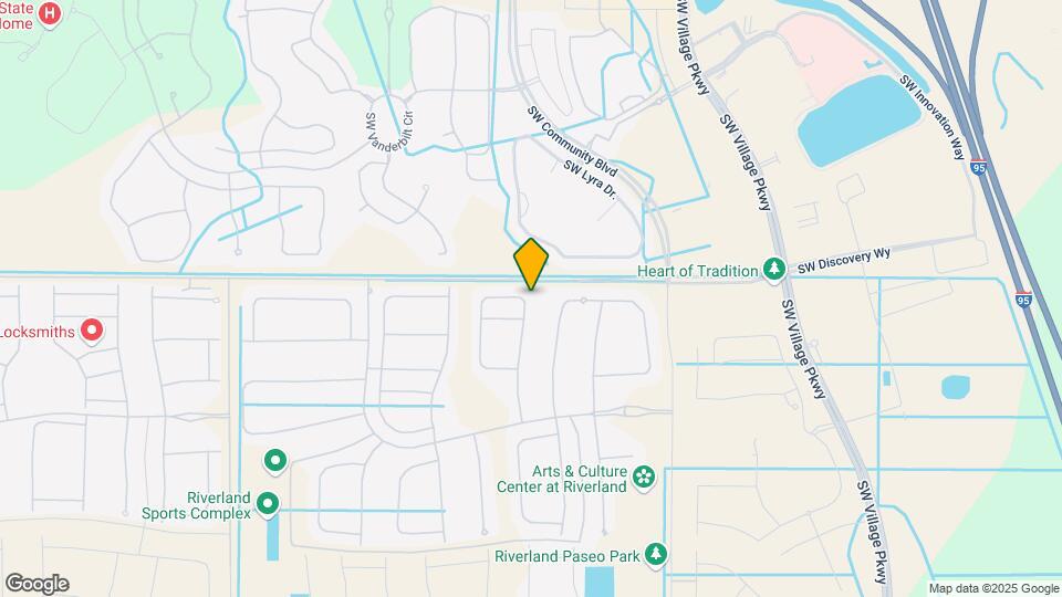 12001 SW Jasper Lake Way Map and Location Details